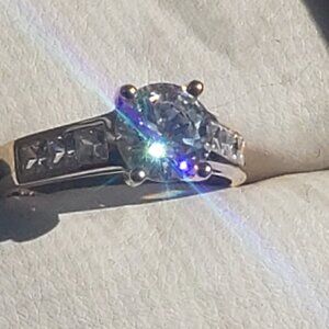 14kt Solid Gold Engagement / Anniversary ring